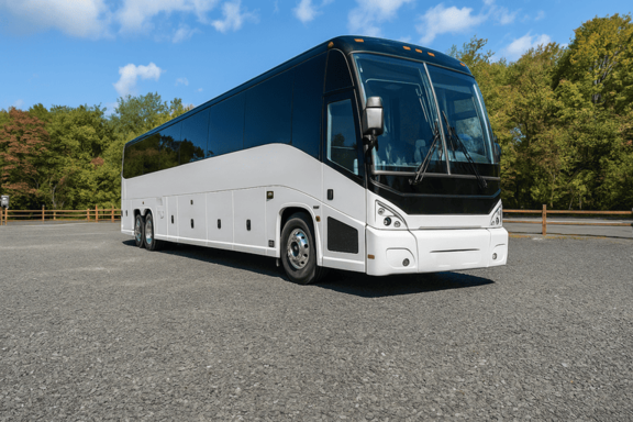 Newport News Coach Bus Service 56 Passenger Charter Bus