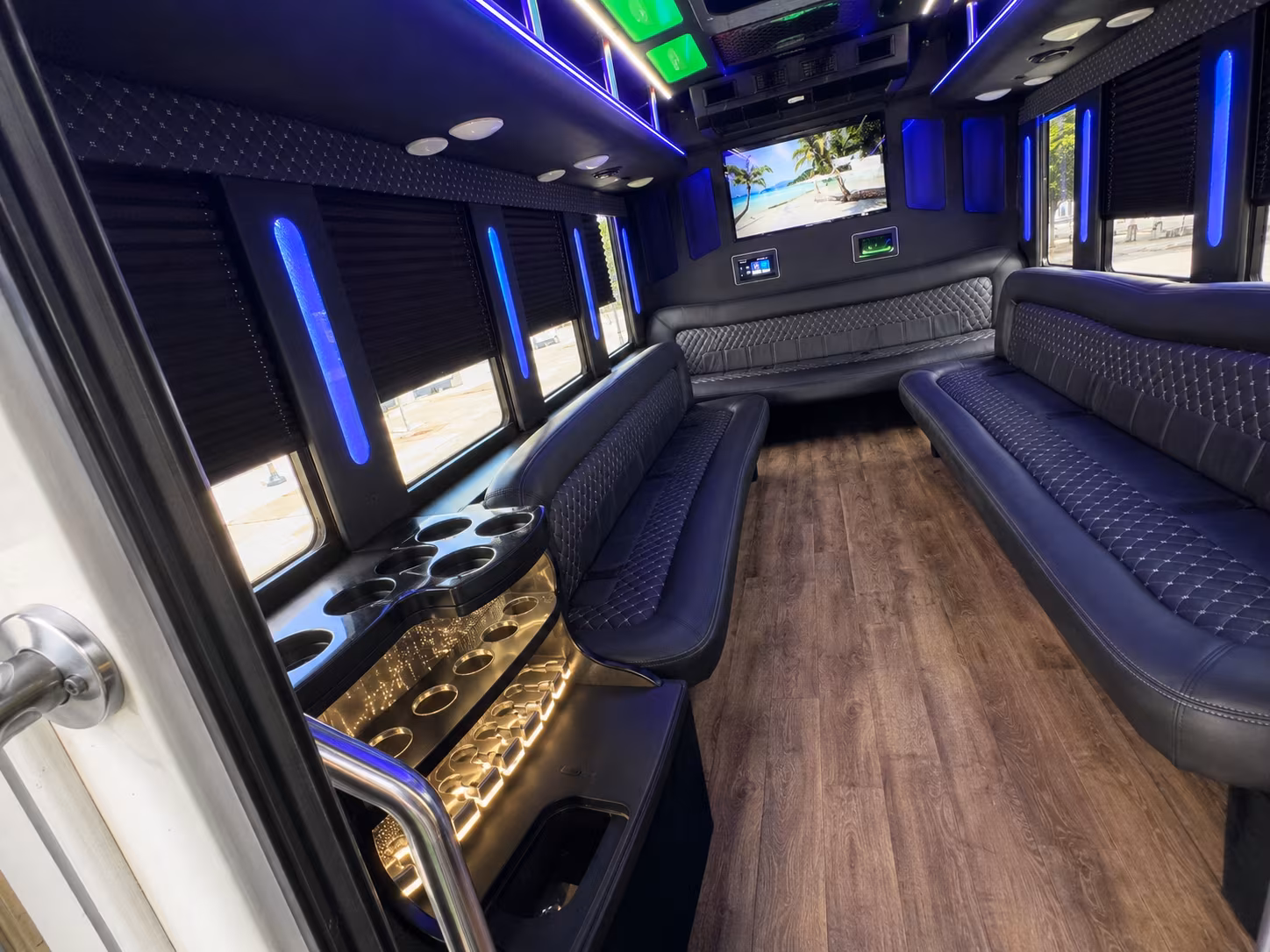 newport news corporate event party bus transportation