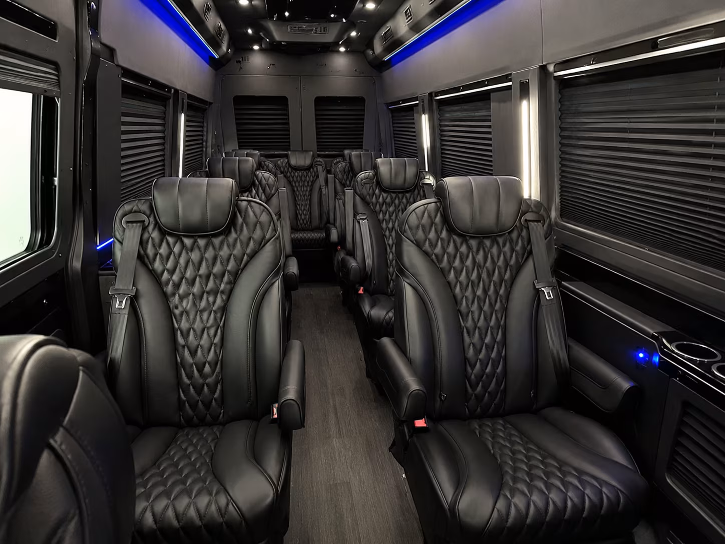 newport news private event transportation onboard seating
