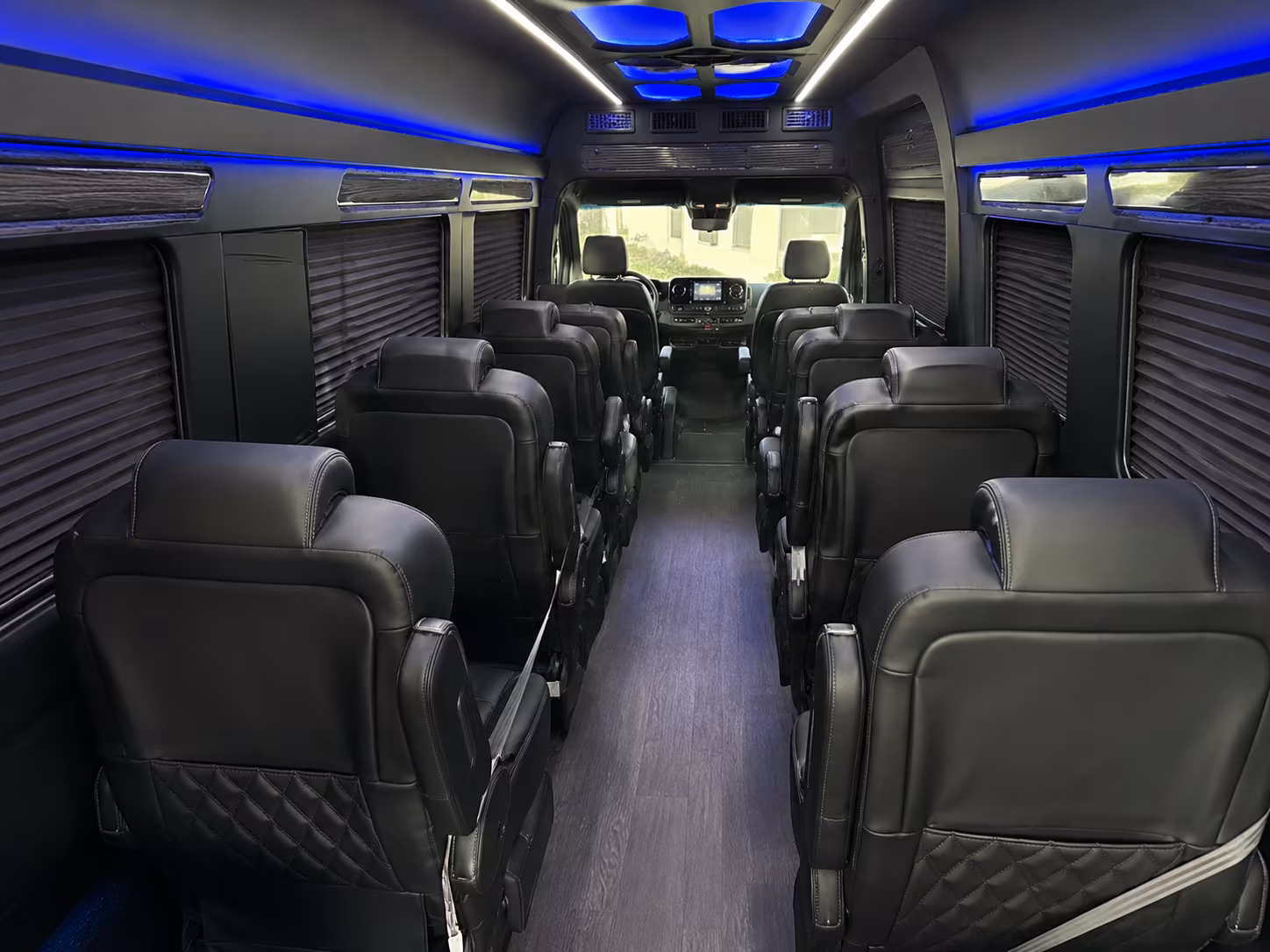 newport news sprinter van with driver interior
