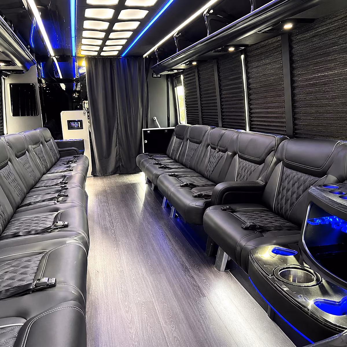 newport news wedding party bus rental
